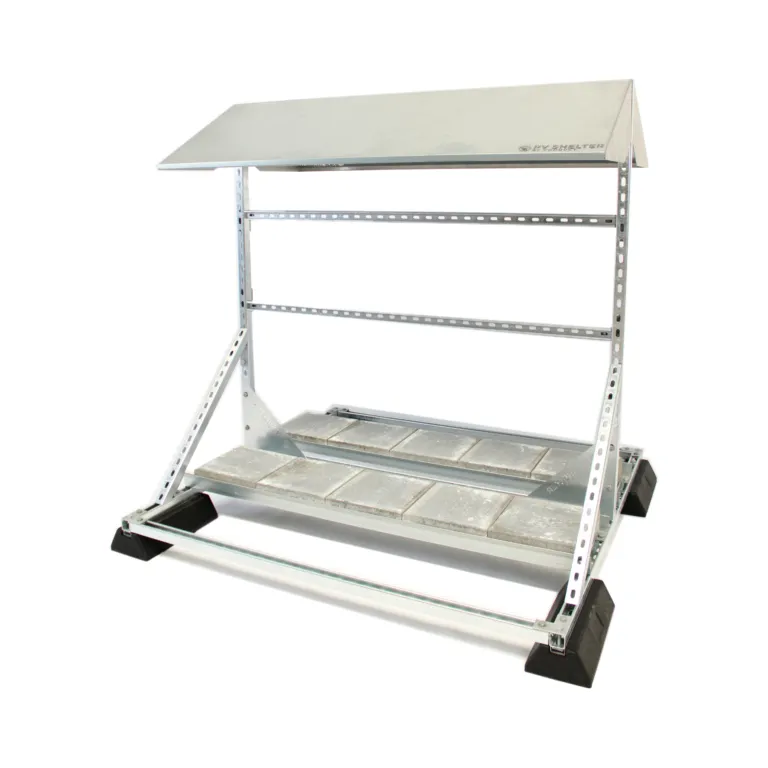 PVshelter floor B2B inverter frame