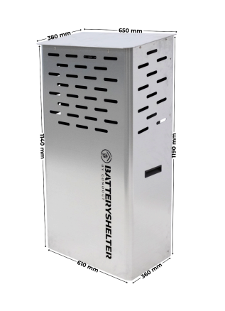 Conduct Batteryshelter - Koperbruin - 55110 - Afbeelding 2